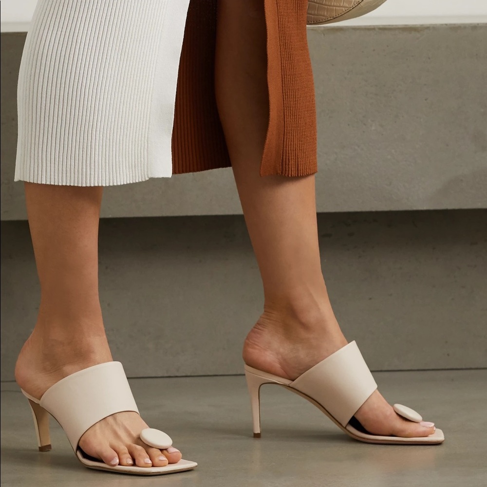 STAUD leather mules